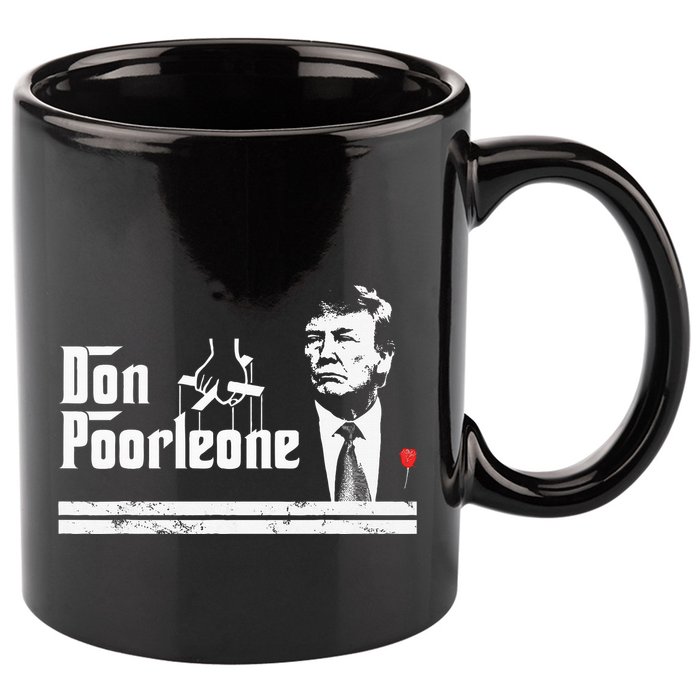 Don Poorleone Funny Anti Trump 11oz C Handle Ceramic Mug