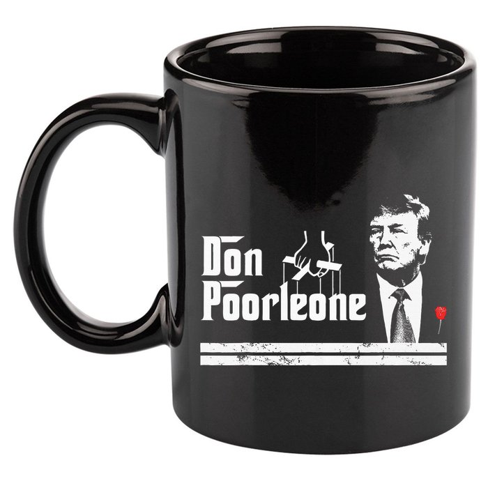 Don Poorleone Funny Anti Trump 11oz C Handle Ceramic Mug