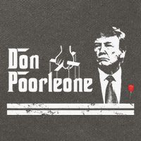 Don Poorleone Funny Anti Trump Cotton Canvas Backpack