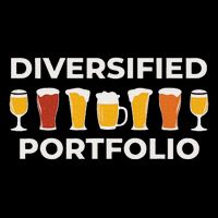 Diversified Portfolio Funny Beer Investor Finance Party Drawstring Bag