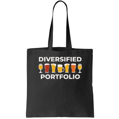 Diversified Portfolio Funny Beer Investor Finance Party Bag