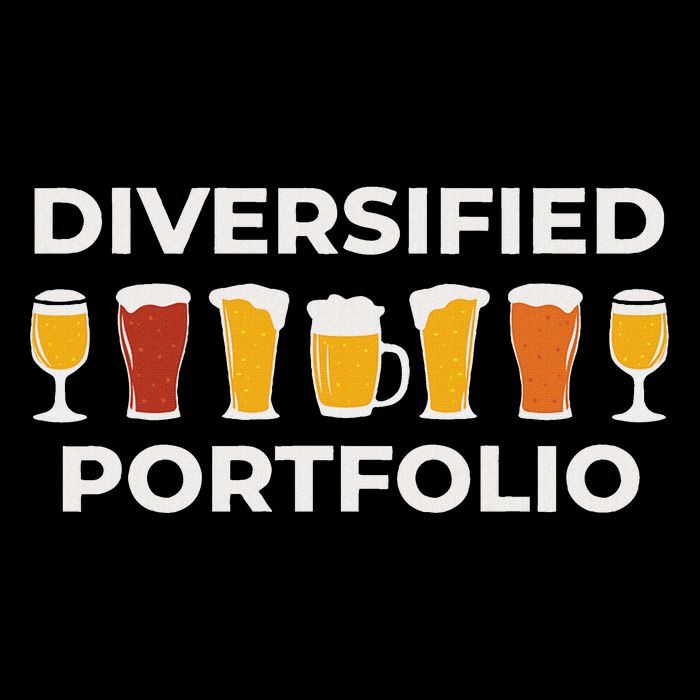 Diversified Portfolio Funny Beer Investor Finance Party Toddler Hoodie