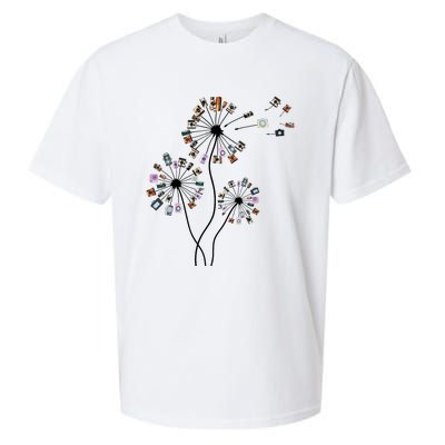 Dandelion Photography For Photographer Camera Sueded Cloud Jersey T-Shirt