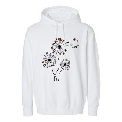 Dandelion Photography For Photographer Camera Garment-Dyed Fleece Hoodie