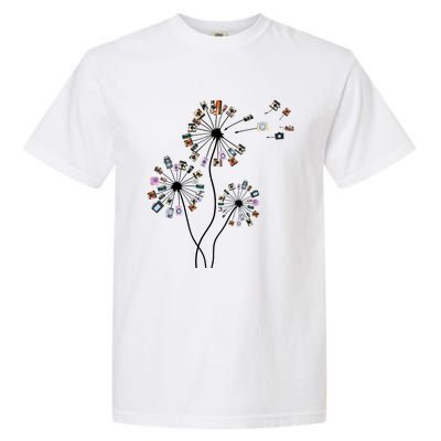 Dandelion Photography For Photographer Camera Garment-Dyed Heavyweight T-Shirt