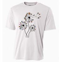 Dandelion Photography For Photographer Camera Cooling Performance Crew T-Shirt