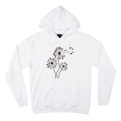 Dandelion Photography For Photographer Camera Hoodie