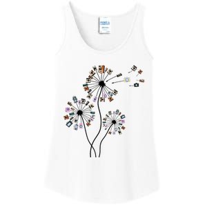 Dandelion Photography For Photographer Camera Ladies Essential Tank