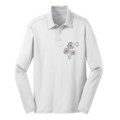 Dandelion Photography For Photographer Camera Silk Touch Performance Long Sleeve Polo