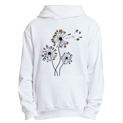 Dandelion Photography For Photographer Camera Urban Pullover Hoodie