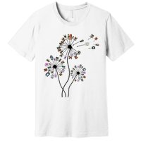 Dandelion Photography For Photographer Camera Premium T-Shirt