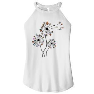 Dandelion Photography For Photographer Camera Women's Perfect Tri Rocker Tank