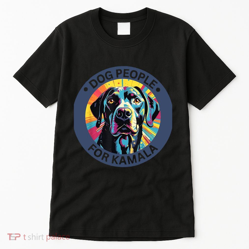 Dog People For Kamala Harris Tall T-Shirt