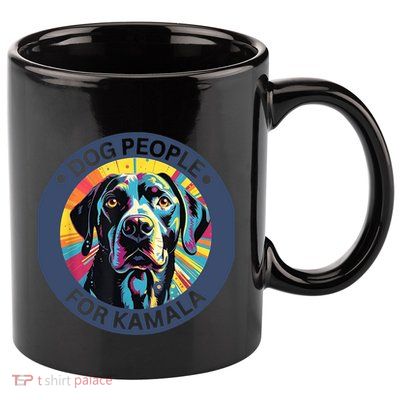 Dog People For Kamala Harris 11oz C Handle Ceramic Mug