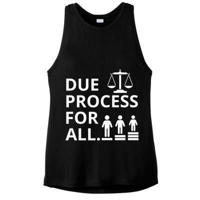 Due Process For All Ladies PosiCharge Tri-Blend Wicking Tank