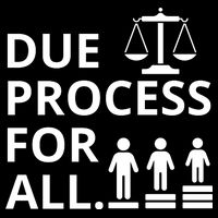 Due Process For All Drawstring Bag