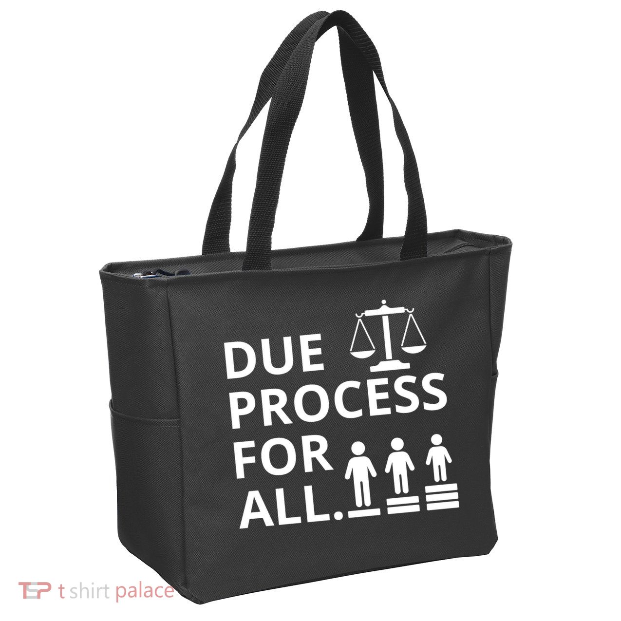 Due Process For All Zip Tote Bag