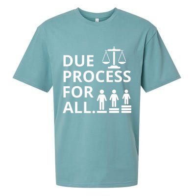 Due Process For All Sueded Cloud Jersey T-Shirt