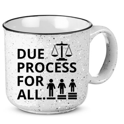 Due Process For All 15oz Campfire Ceramic Mug