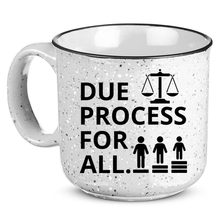 Due Process For All 15oz Campfire Ceramic Mug