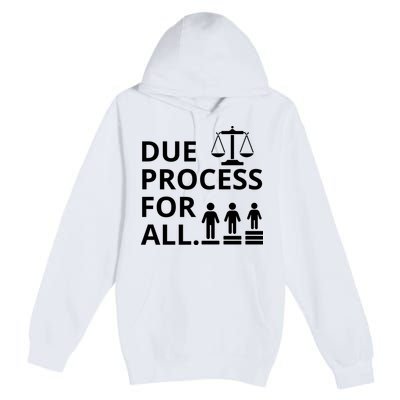 Due Process For All Premium Pullover Hoodie