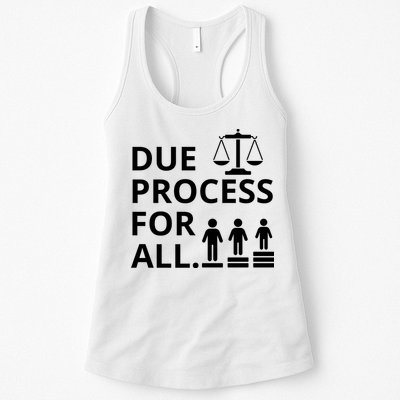Due Process For All Womens Tank Top