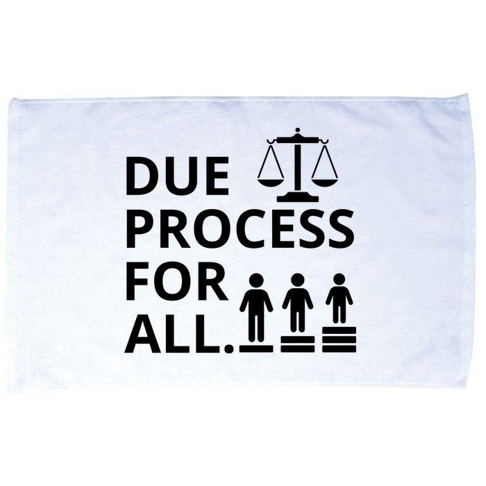 Due Process For All Microfiber Hand Towel
