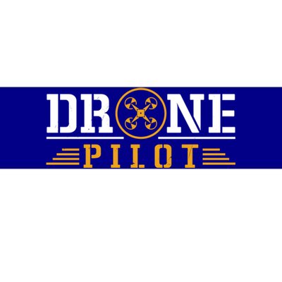 Drone Pilot Funny Quadrotor Drone Pilot Drones Gift Bumper Sticker