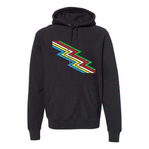 Disability pride flag Premium Hoodie