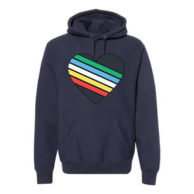 Disability Pride Flag July Disabled Pride Month Awareness Premium Hoodie