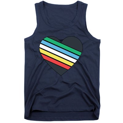 Disability Pride Flag July Disabled Pride Month Awareness Tank Top