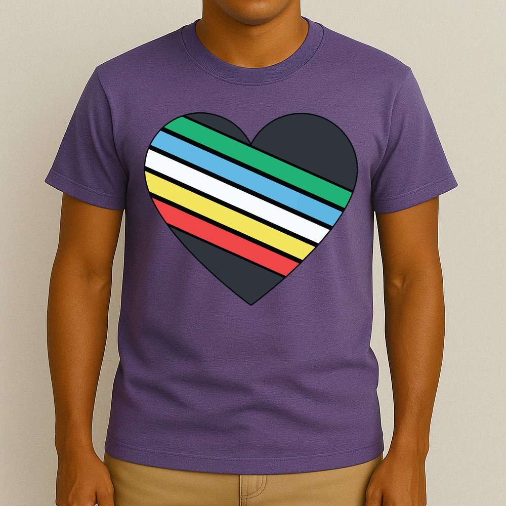 Disability Pride Flag July Disabled Pride Month Awareness T-Shirt