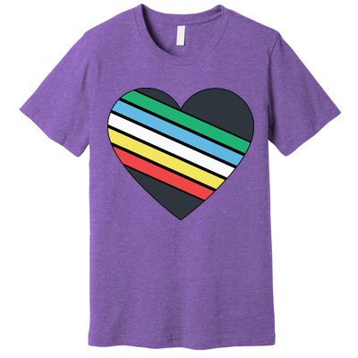 Disability Pride Flag July Disabled Pride Month Awareness Premium T-Shirt
