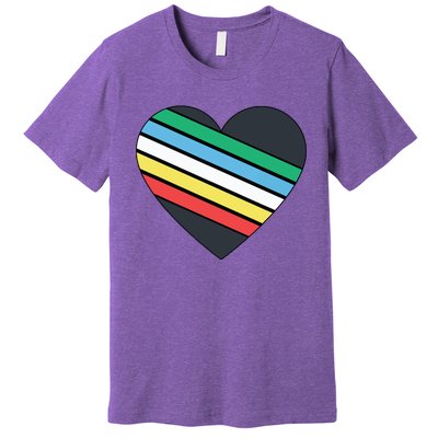 Disability Pride Flag July Disabled Pride Month Awareness Premium T-Shirt