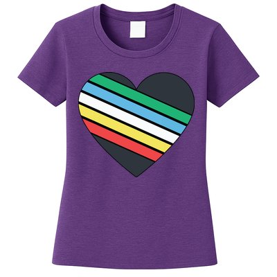 Disability Pride Flag July Disabled Pride Month Awareness Womens T-Shirt