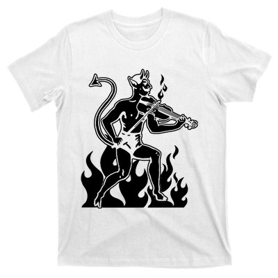 Devil Playing Fiddle T-Shirt