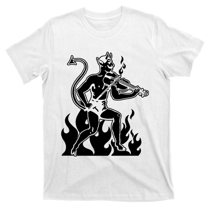 Devil Playing Fiddle T-Shirt