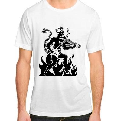 Devil Playing Fiddle Adult ChromaSoft Performance T-Shirt