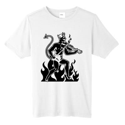 Devil Playing Fiddle Tall Fusion ChromaSoft Performance T-Shirt