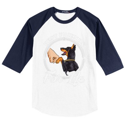 Doberman Pinscher Funny Doberman Lover Baseball Sleeve Shirt