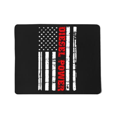 Diesel Power Flag Gift Truck Turbo Brothers Mechanic Mousepad