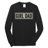 Dad Proud Father of Fathers Day Vintage Long Sleeve Shirt