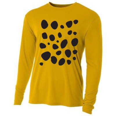 Dalmatian Pattern For Dalmatian Lover Dalmatian Print Cooling Performance Long Sleeve Crew