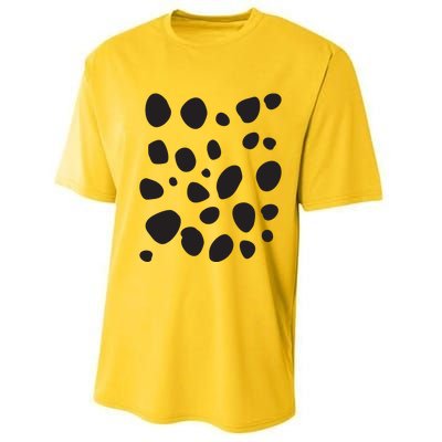 Dalmatian Pattern For Dalmatian Lover Dalmatian Print Performance Sprint T-Shirt