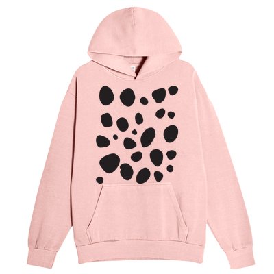 Dalmatian Pattern For Dalmatian Lover Dalmatian Print Urban Pullover Hoodie