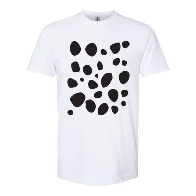 Dalmatian Pattern For Dalmatian Lover Dalmatian Print Softstyle CVC T-Shirt