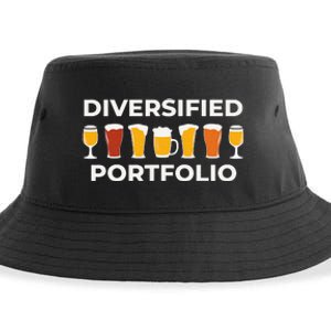 Diversified Portfolio Funny Beer Investor Finance Party Sustainable Bucket Hat