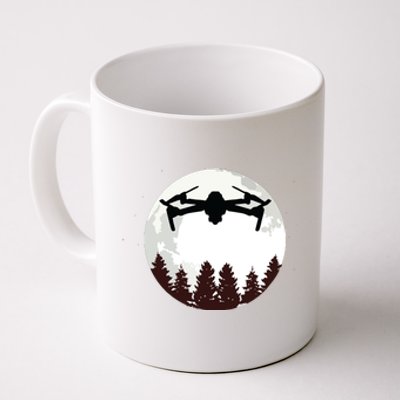 Drone Pilot Full Moon Funny FPV Drone Quadcopter Coffee Mug