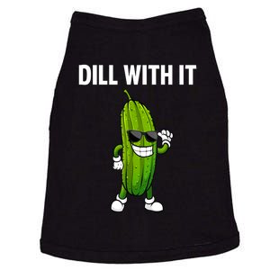 Dill Pickle Funny Cucumber Pickle Lover Gift Doggie Tank