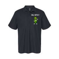 Dill Pickle Funny Cucumber Pickle Lover Gift Softstyle Adult Sport Polo